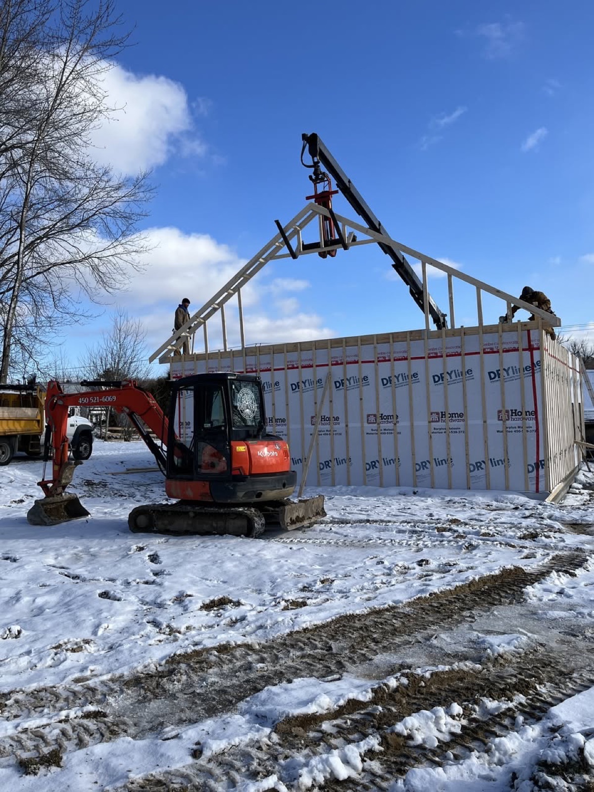 Projet d'excavation sur la Rive-Sud